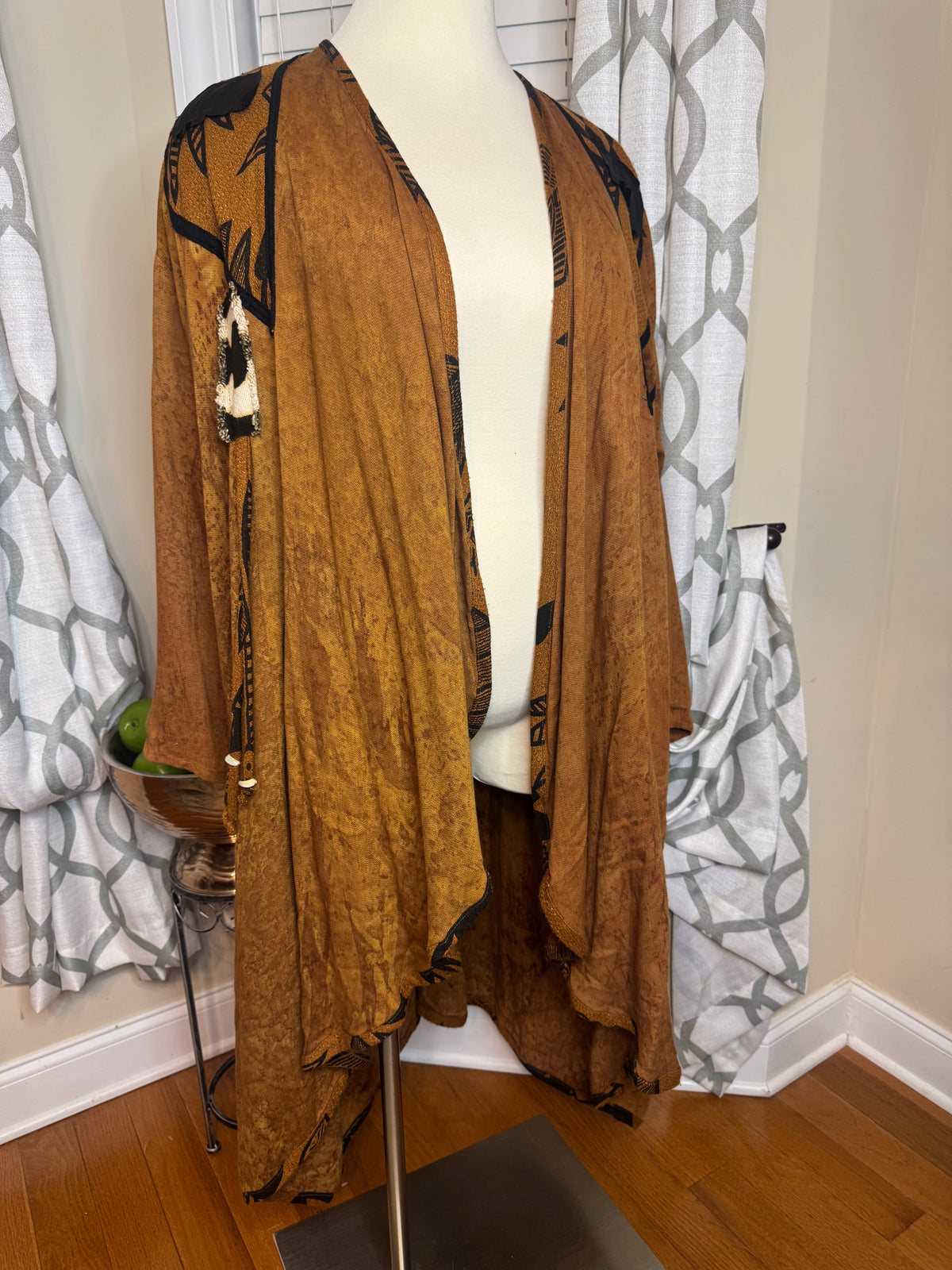 Fixsun Casual Vintage Open Duster