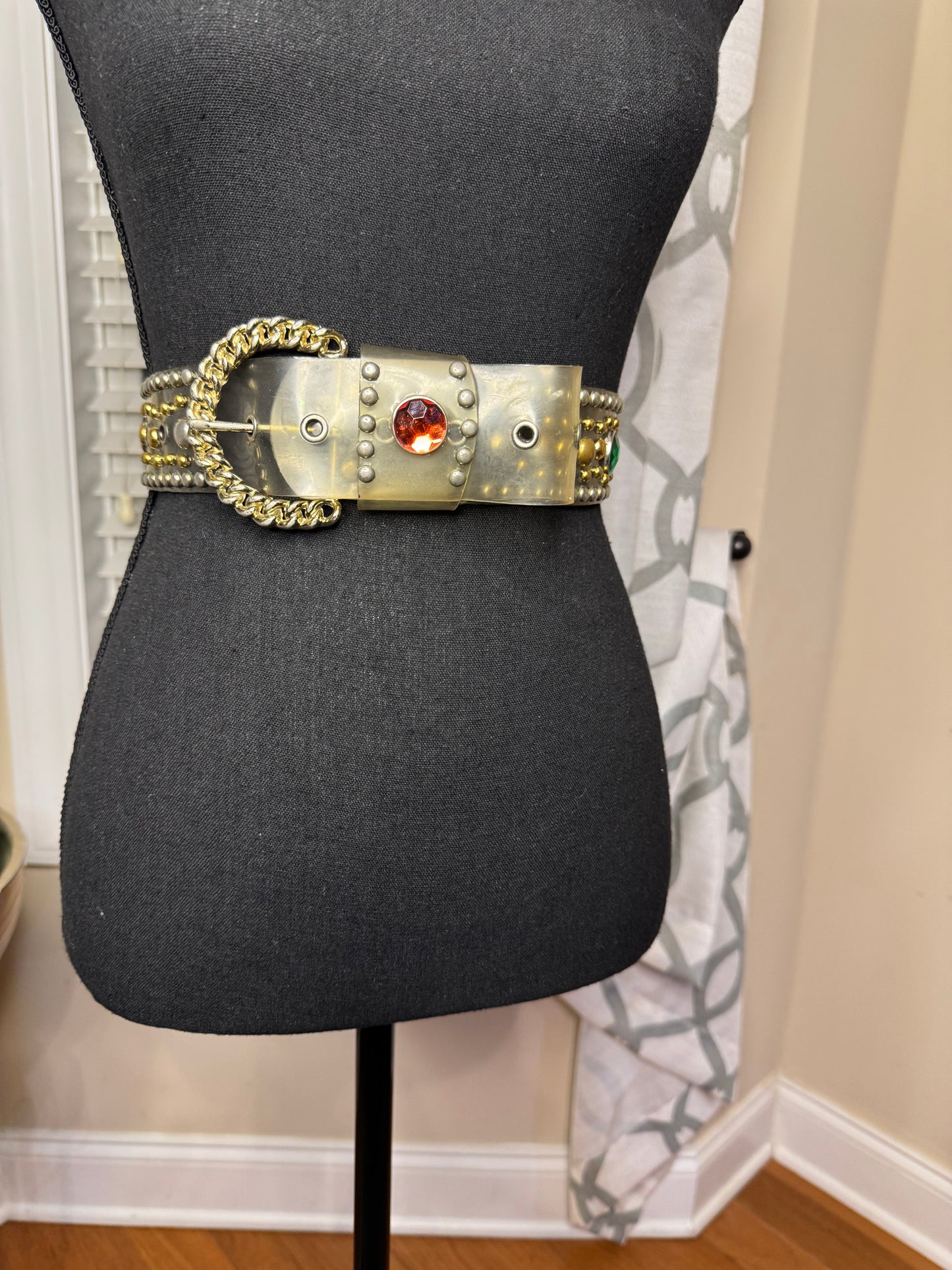 Vtg Gem Belt
