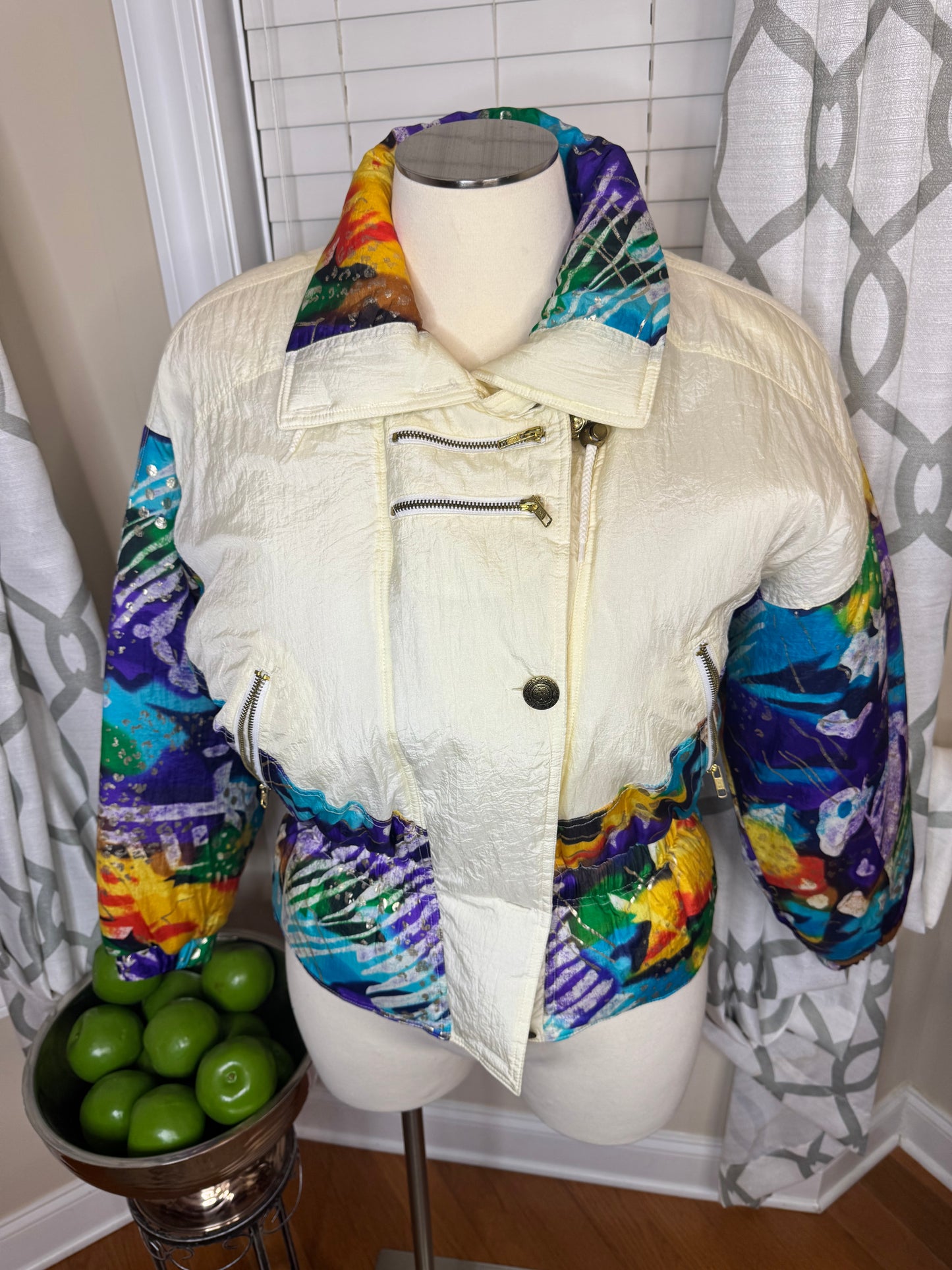 East West Vintage Bomber Jacket