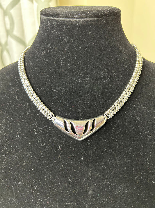Silver Monet Necklace
