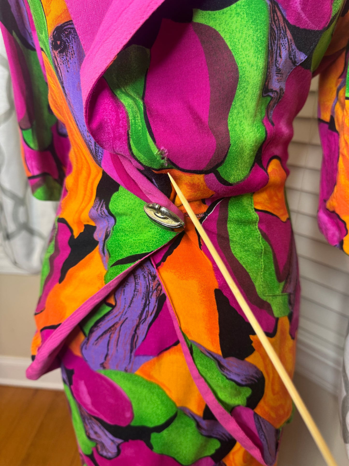 Jessica Jonathan 2-Piece Abstract Print Skirt Set