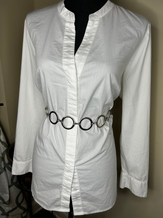Silver Chain Belt