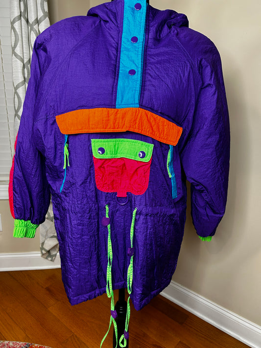 Vintage East West Colorblock Jacket