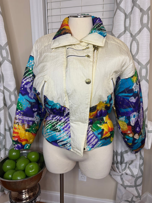 East West Vintage Bomber Jacket