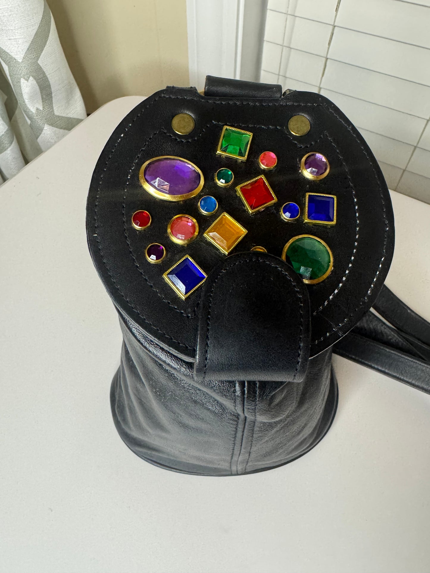 Maxx New York Bejeweled Crossbody Purse