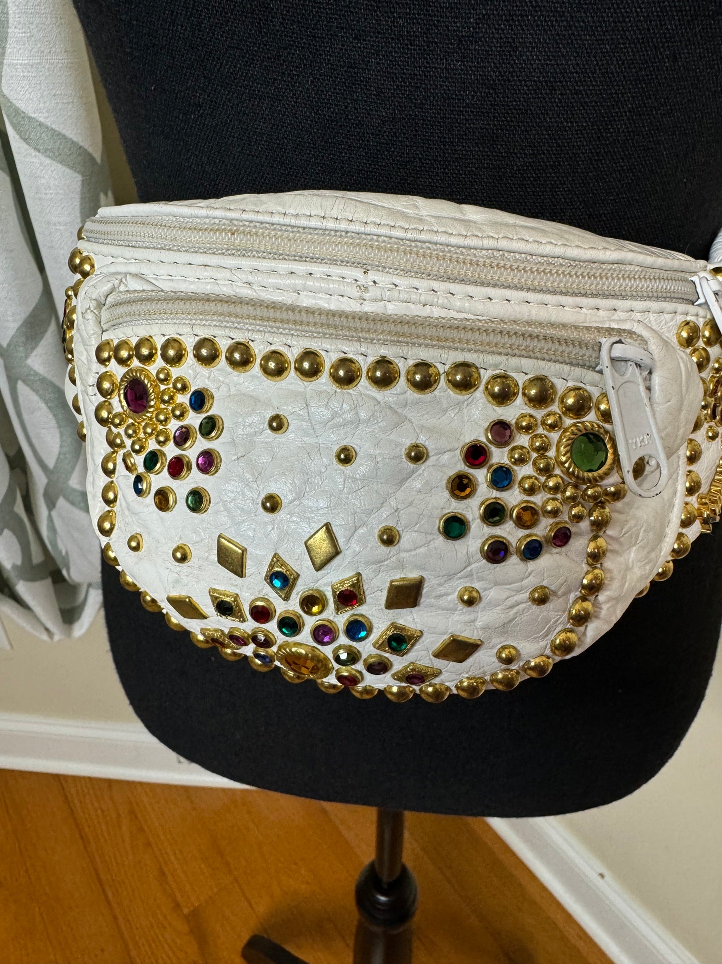 Vtg Kippy Bejeweled Fanny Pack