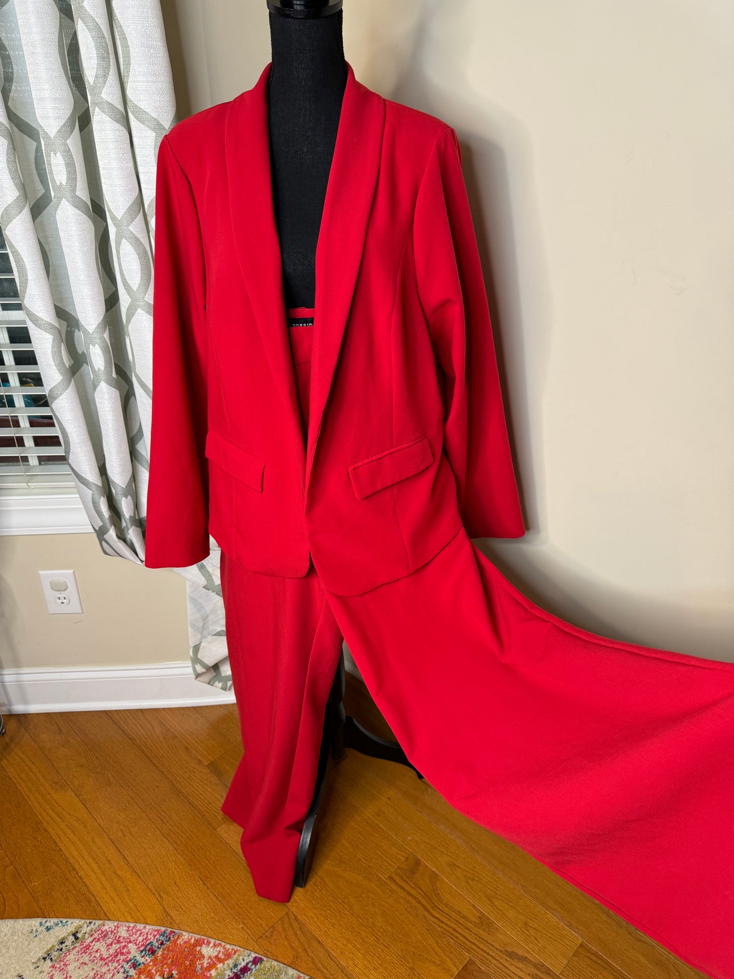 Torrid Red Plus Size Pant Set