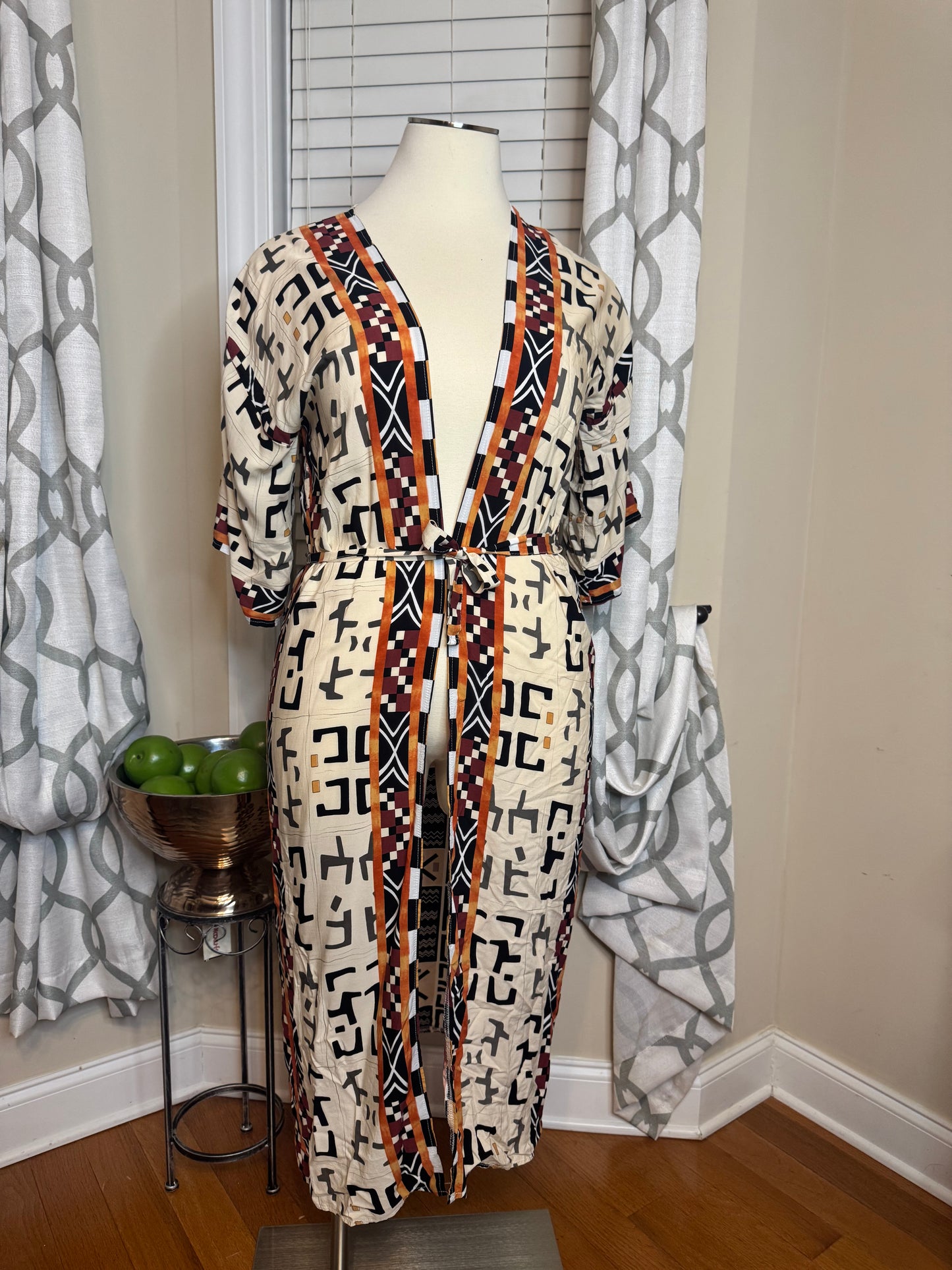 Open Duster with Belt (Modern)