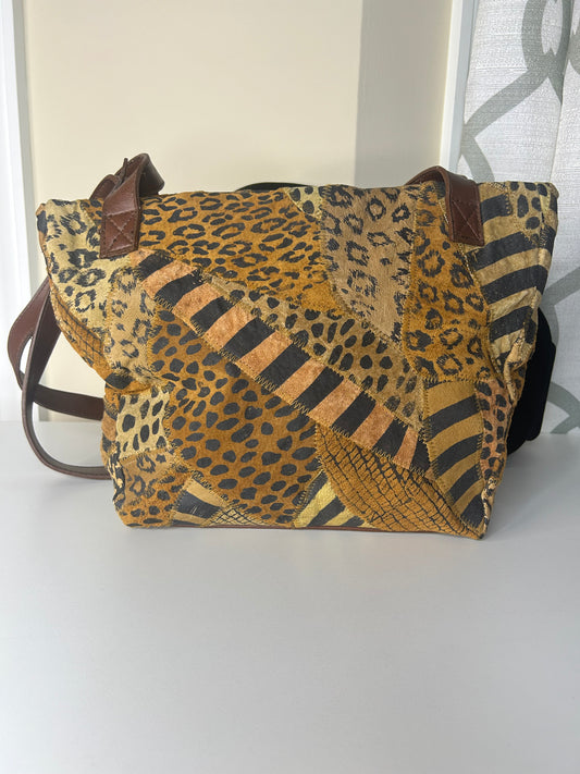 VIVA Animal Print Handbag