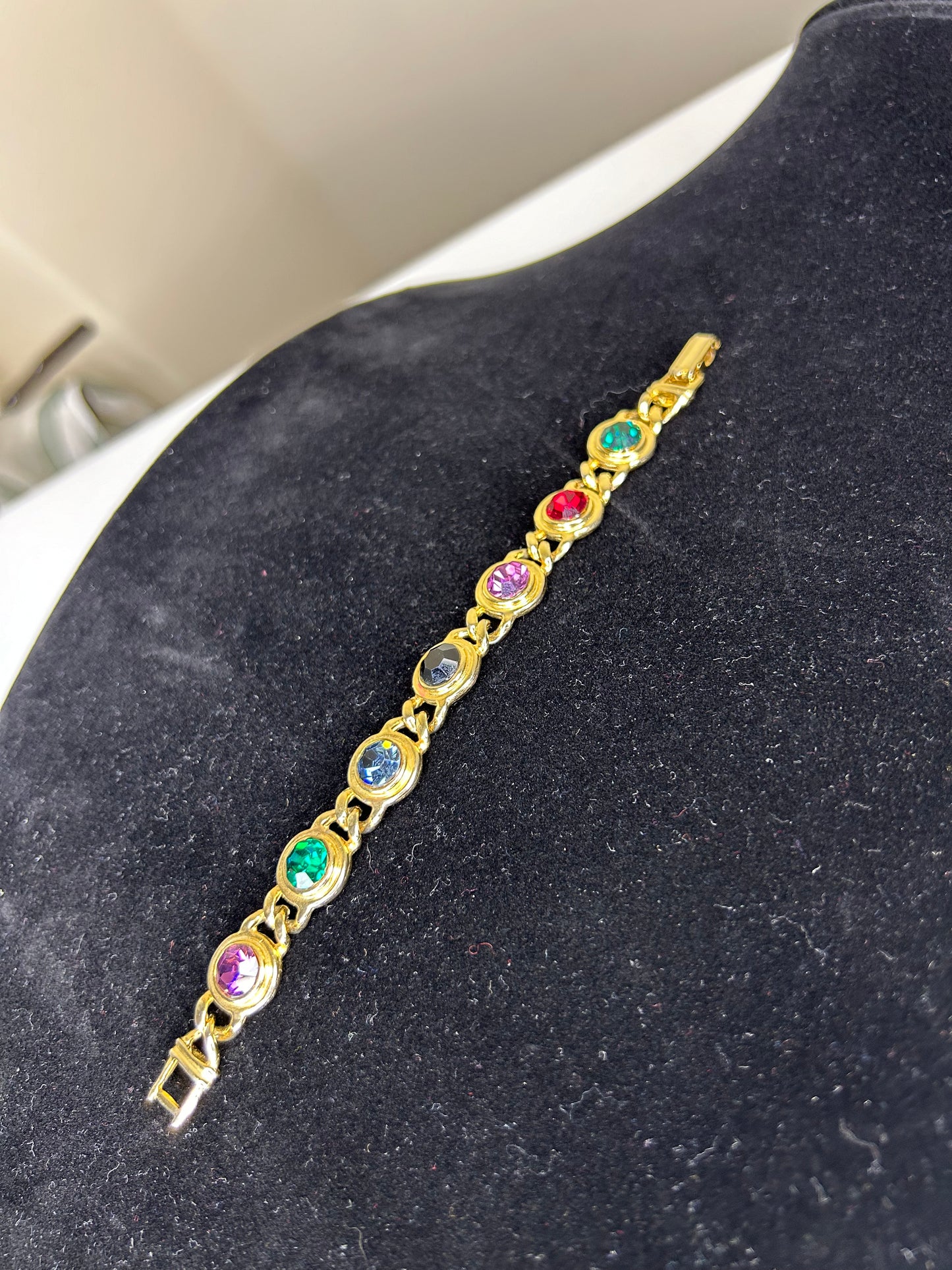 Multicolored Stone Bracelet