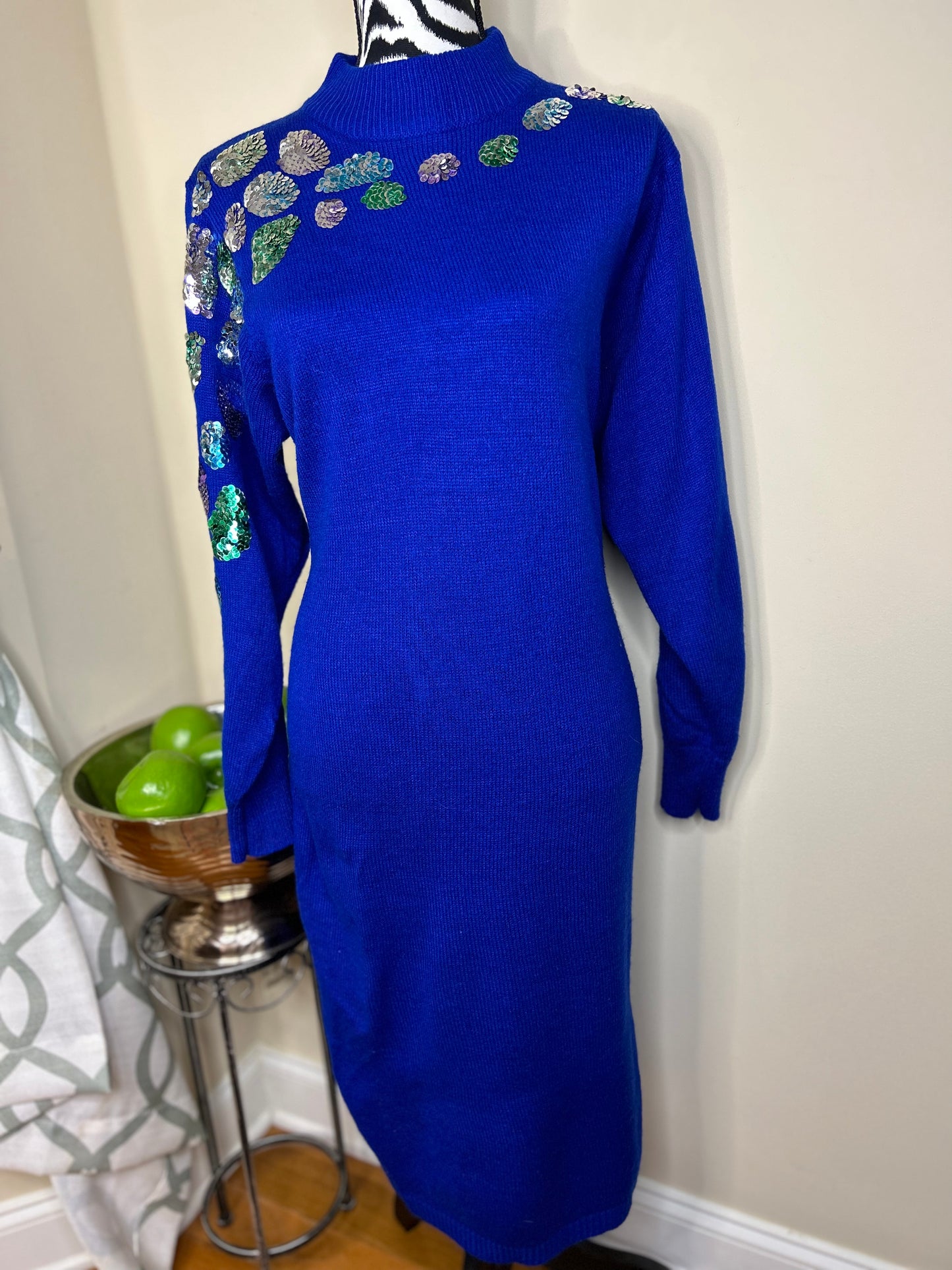 Vintage Dorian Sequin Print
