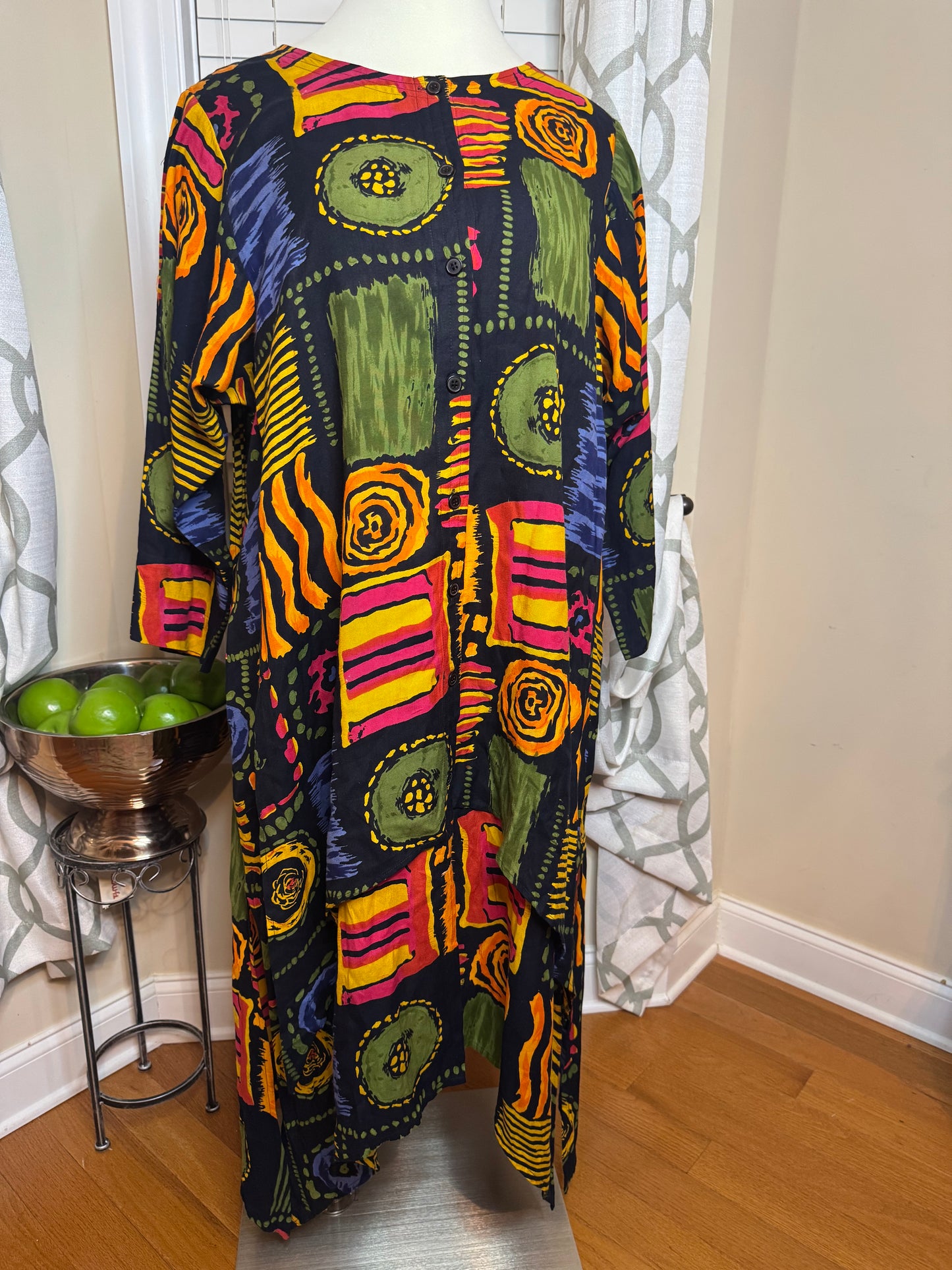 The African Heritage Abstract Print Kaftan/MuuMuu