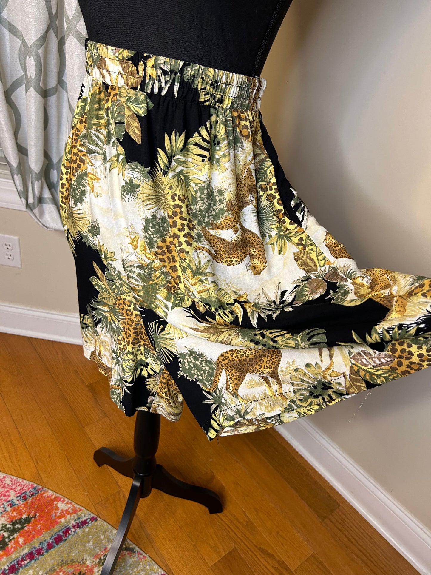 Plus Size Safari Shorts