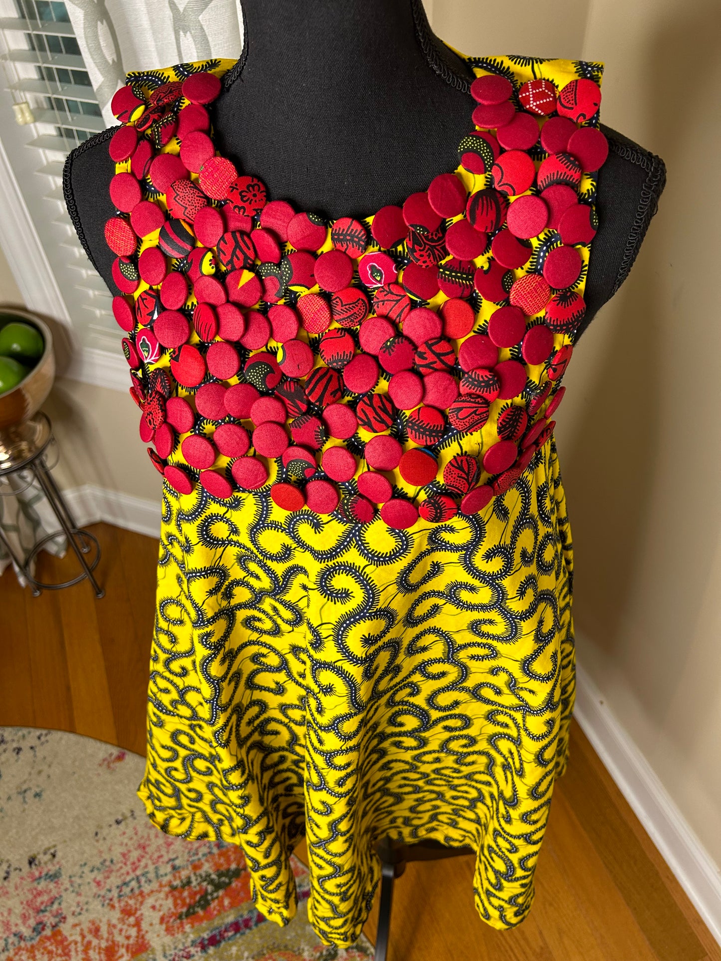 Takyiabs Ethic Flare Bottom Dress