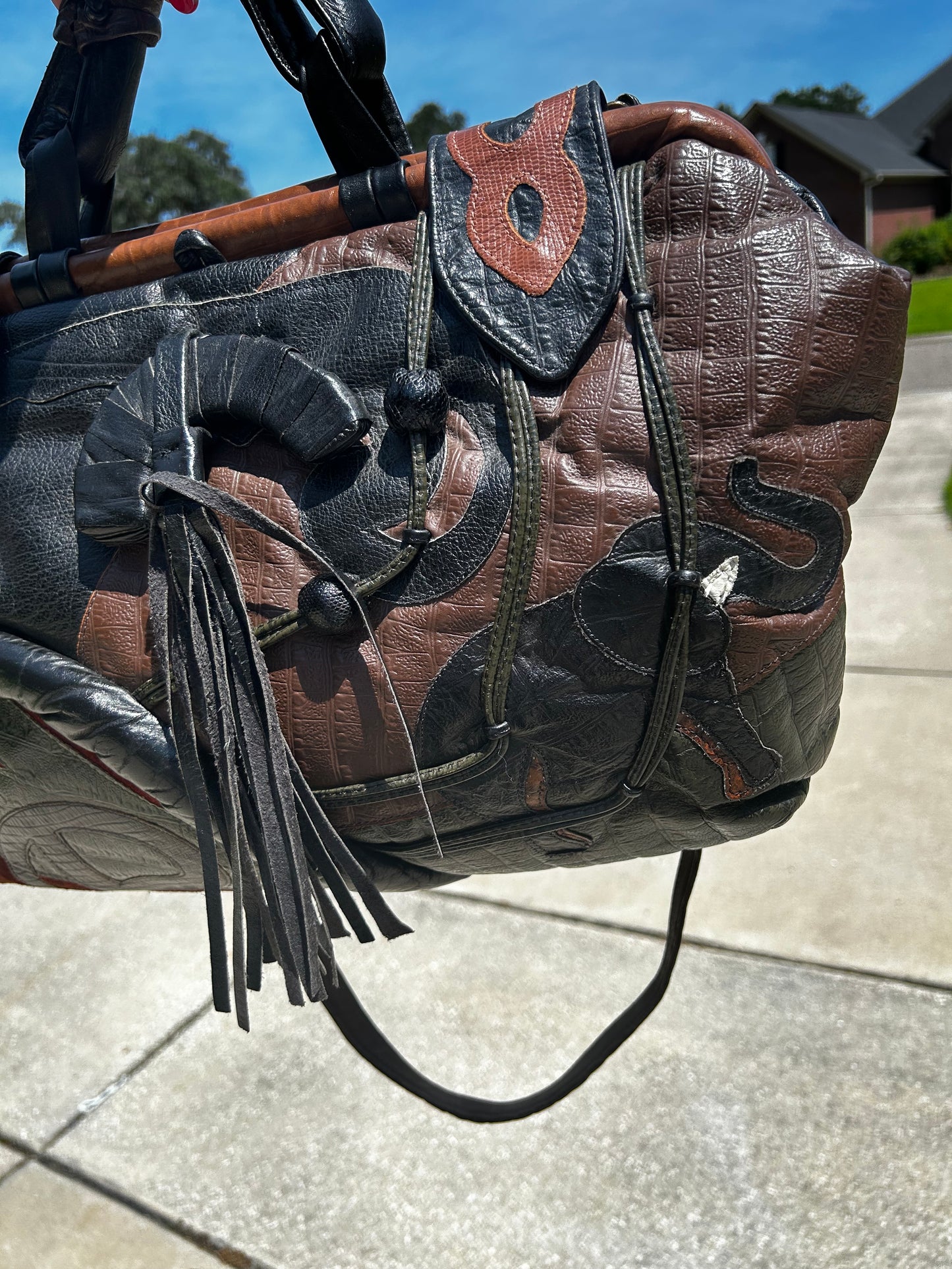 Vintage 80s Doctor Bag