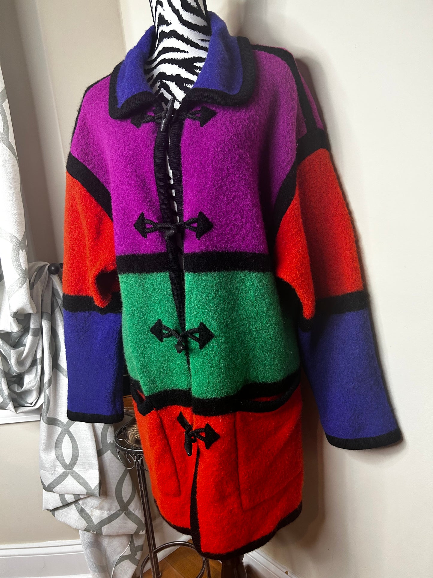 I.B. Diffusion Colorblock Coat