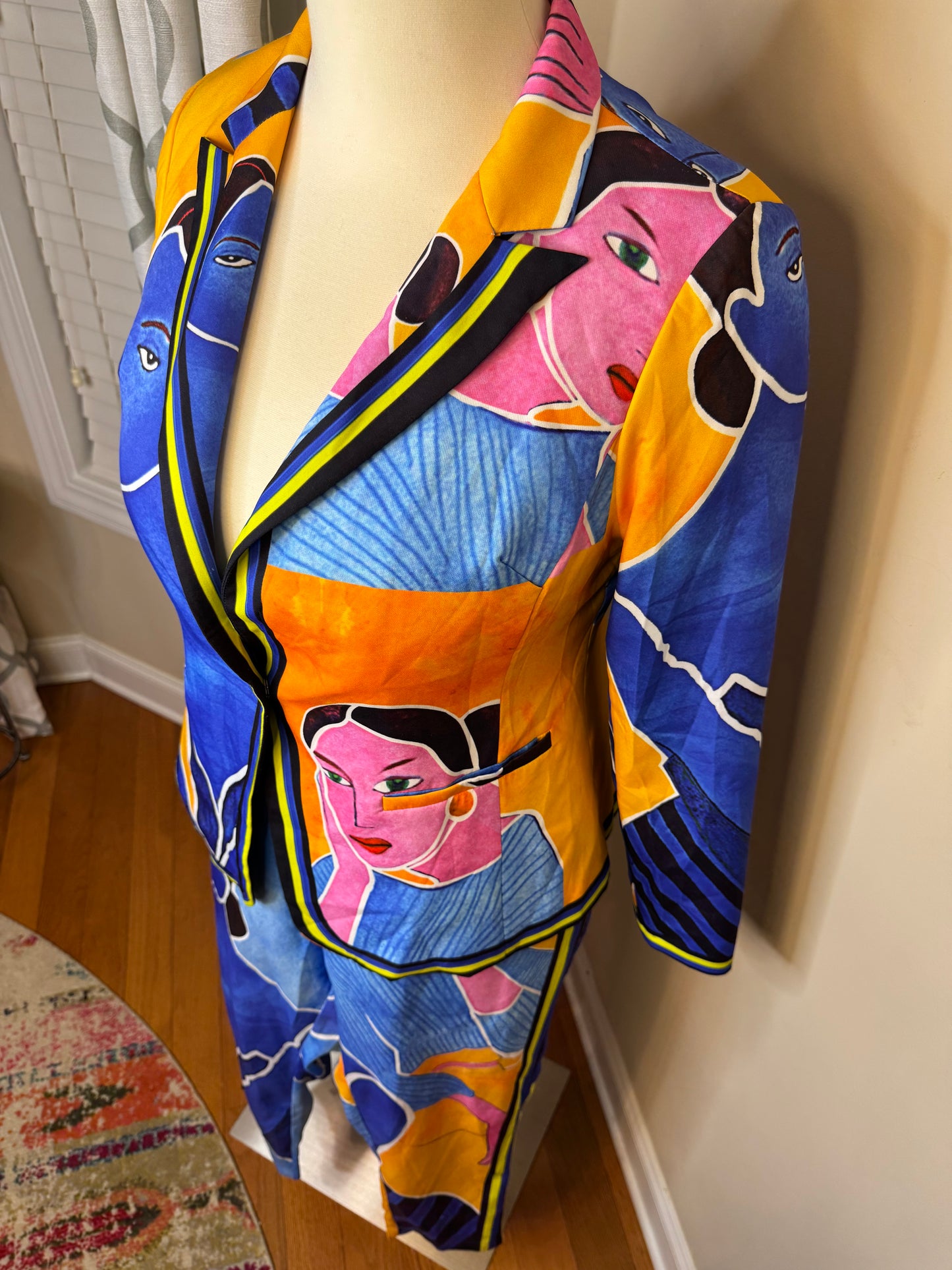 The Frida Print Blazer Set by L’ATISTE