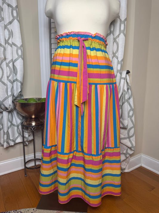 Ashley Stewart Multicolor Skirt with Drawstring Waist