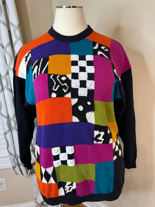 IB Diffusion Colorblock Sweater