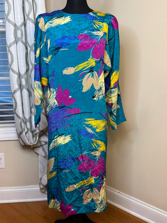 Multicolor Vintage Dress