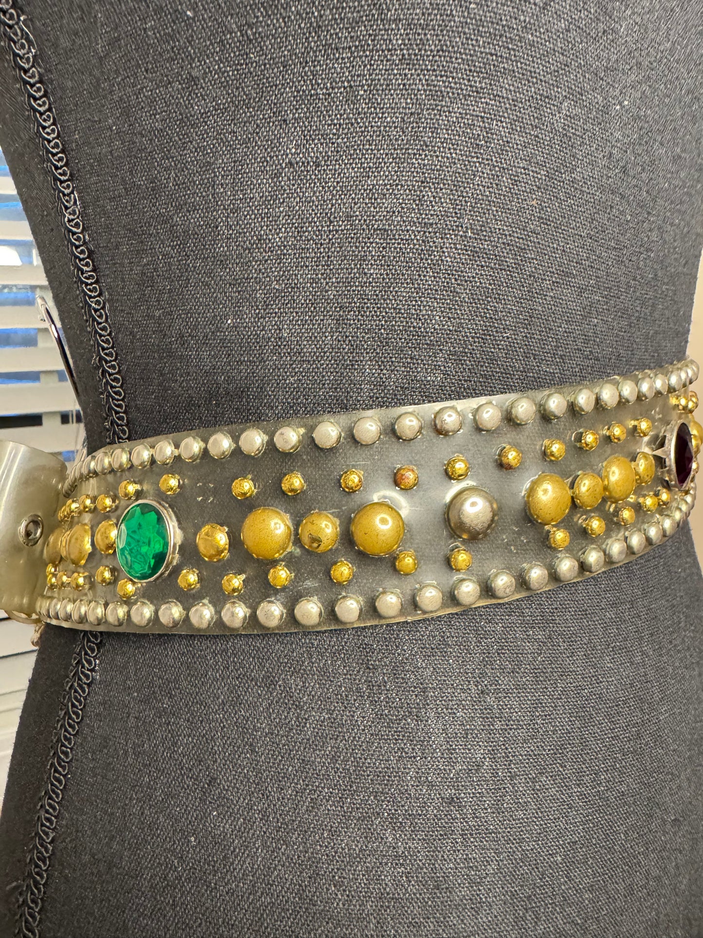 Vtg Gem Belt