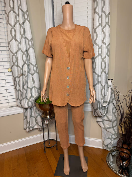 Vtg 3-Piece Pants Set