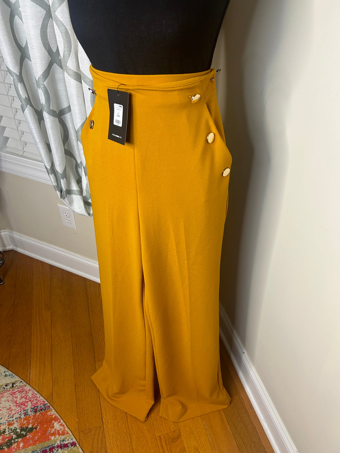 Fashion Nova Celine High Waisted Dress Pants NWT
