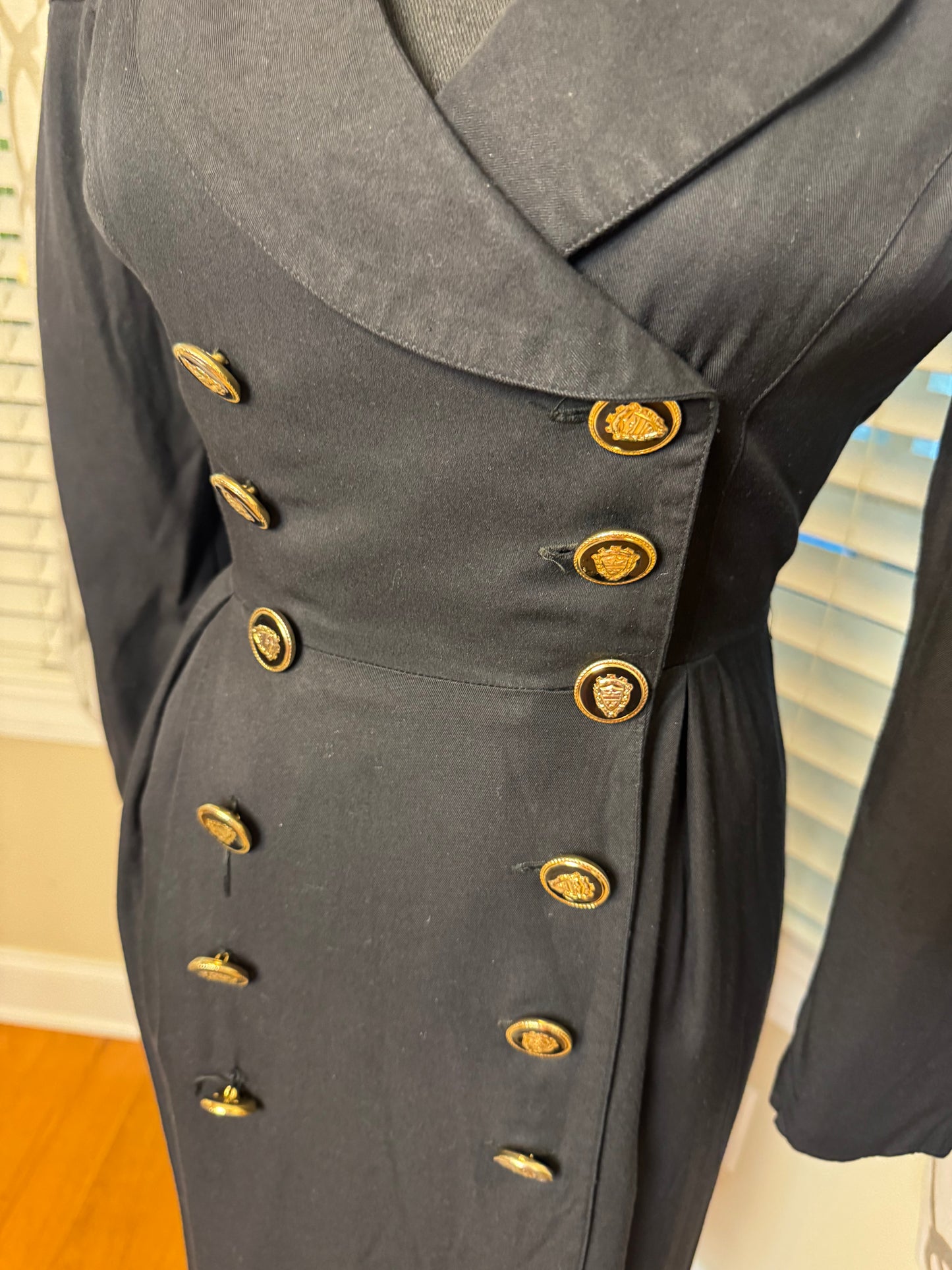 Papell Boutique Vintage Blazer Dress