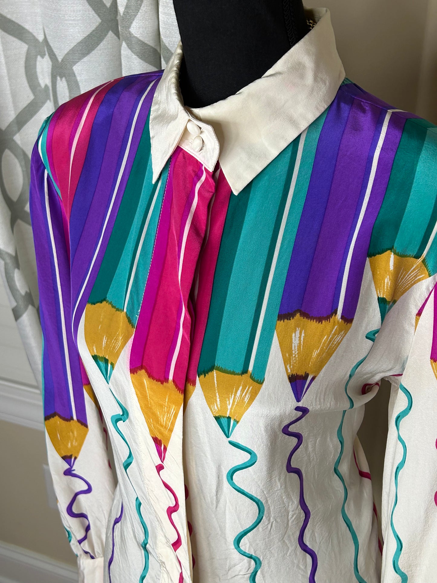 Francessa of Damon Vintage “Teacher” Shirt ￼