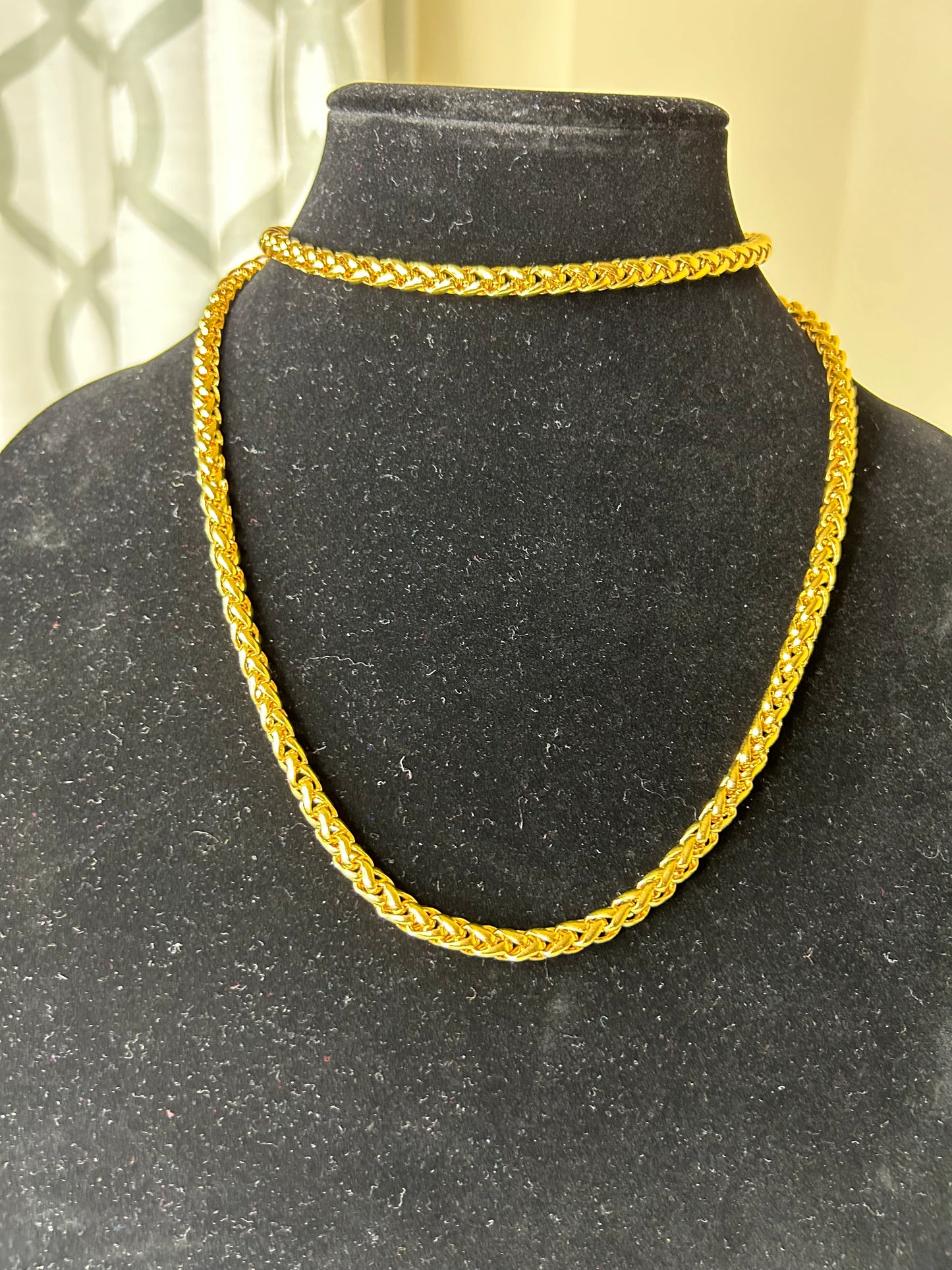 Monet Goldtone Necklace