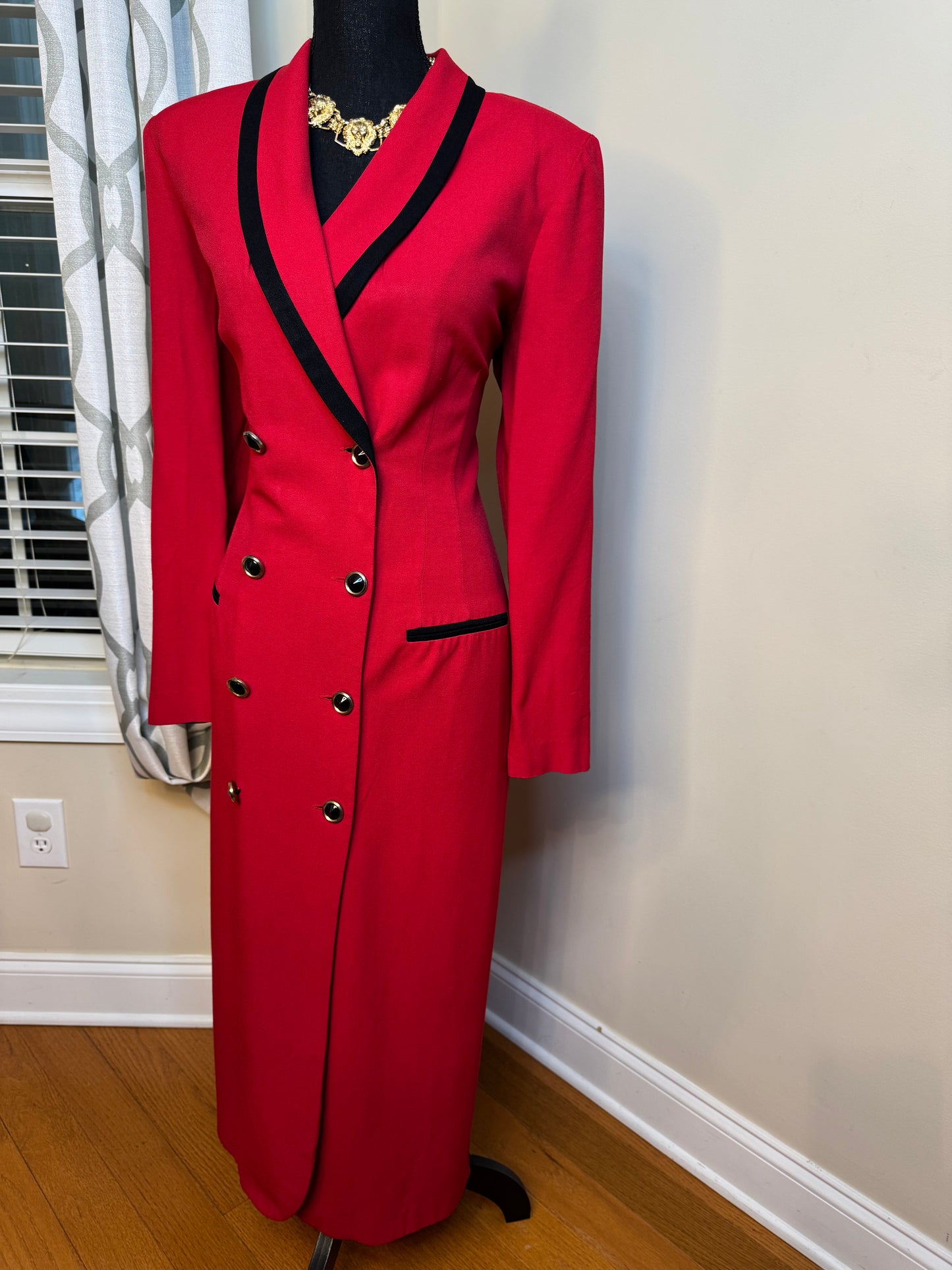 Vtg Danny & Nicole Blazer Dress