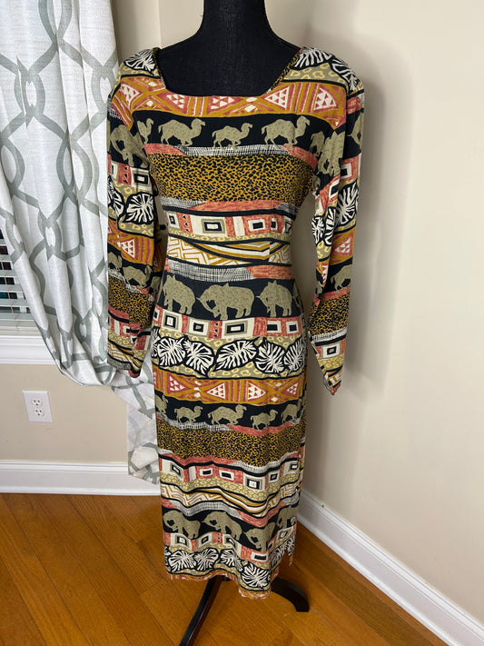 Tribal Vintage Dress