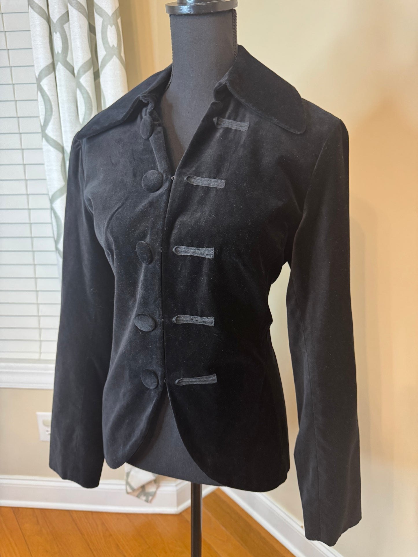 Newport News Jeanology Collection Velour Blazer
