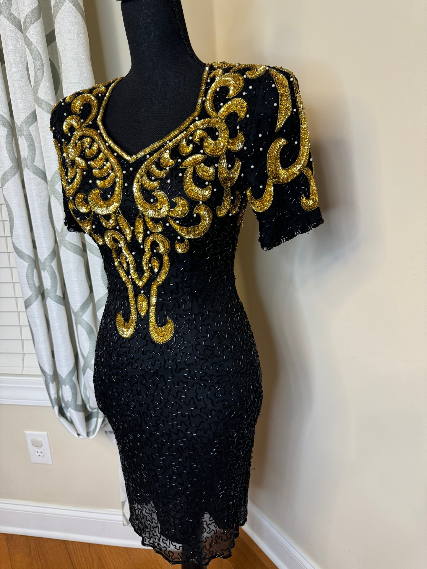 Sean Vtg Sequin Dress