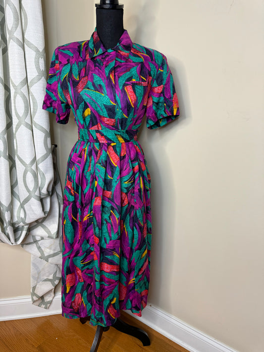 Rafaella Vintage 2-Piece Pleated Skirt Set