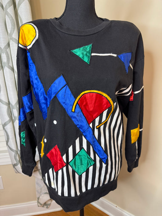 IB Diffusion Embroidered Sweatshirt