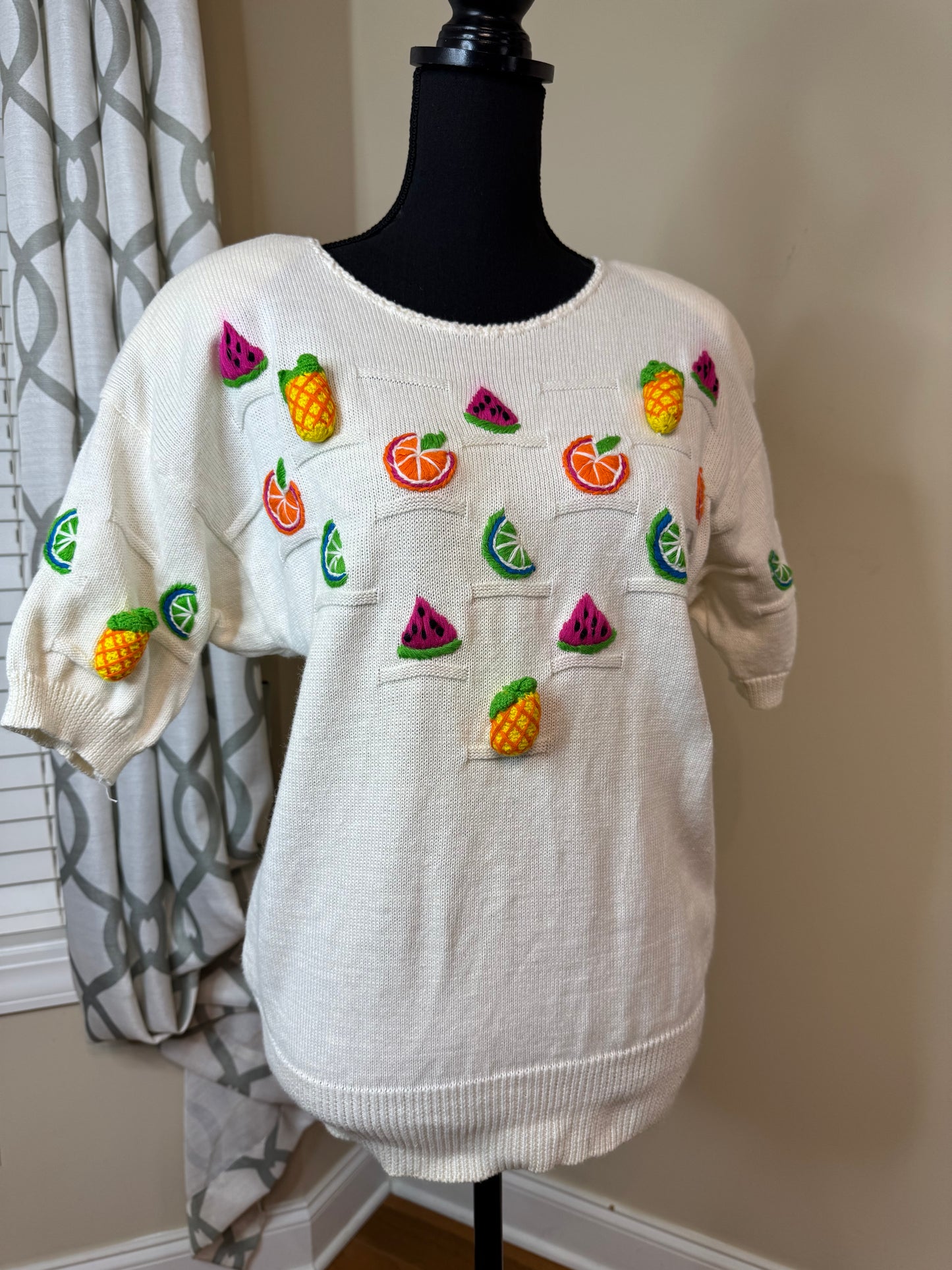 IB Diffusion Fruit Sweater NWT