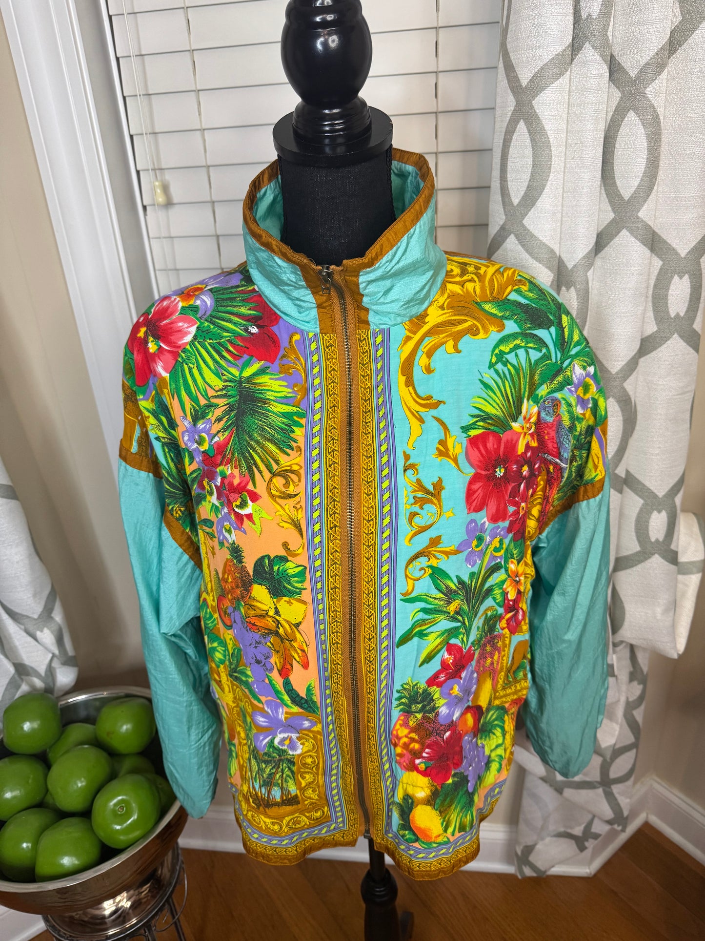 East West Floral Bomber Jacket