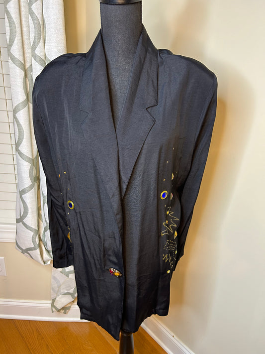 VTG Bejeweled Blazer NWT