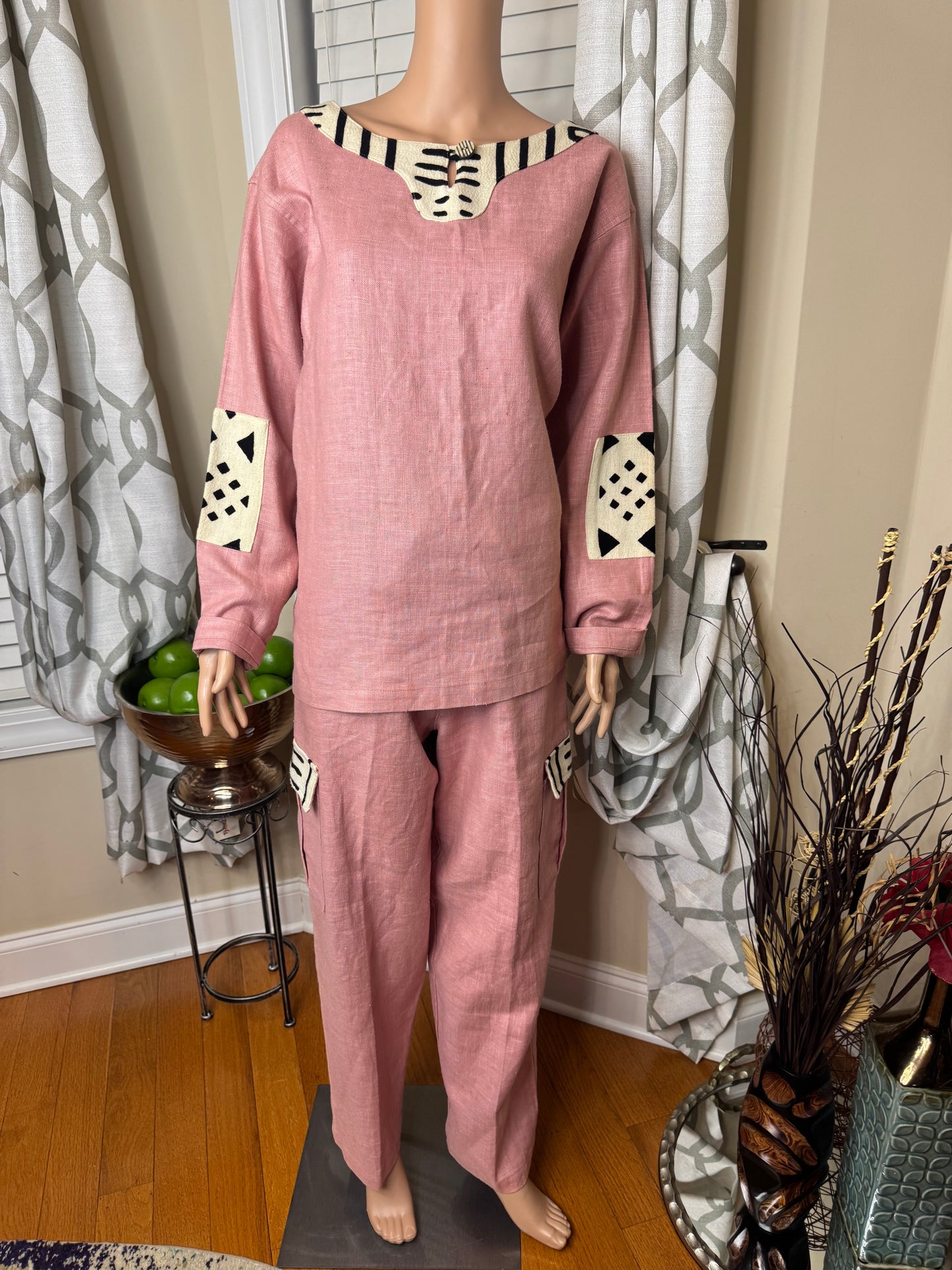 Mudcloth and Linen Set by My Tribe