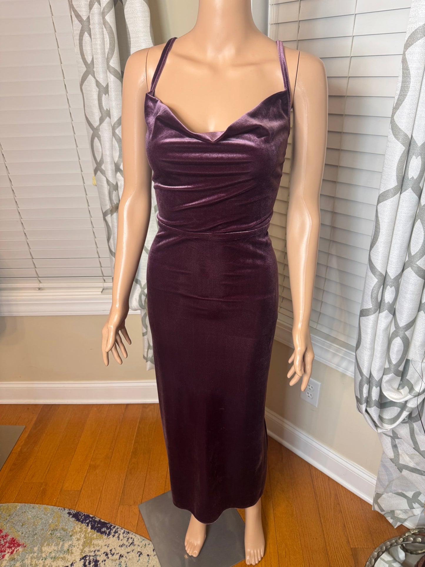 Taylor Velour Dress (Modern)