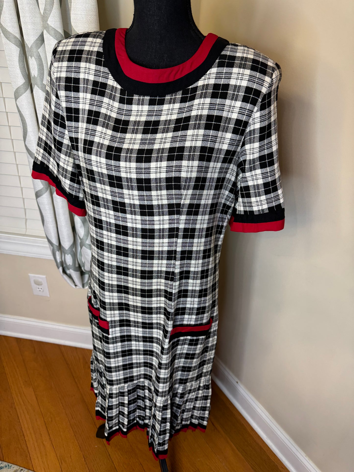 Stuart Allan Vintage Drop Hem Dress