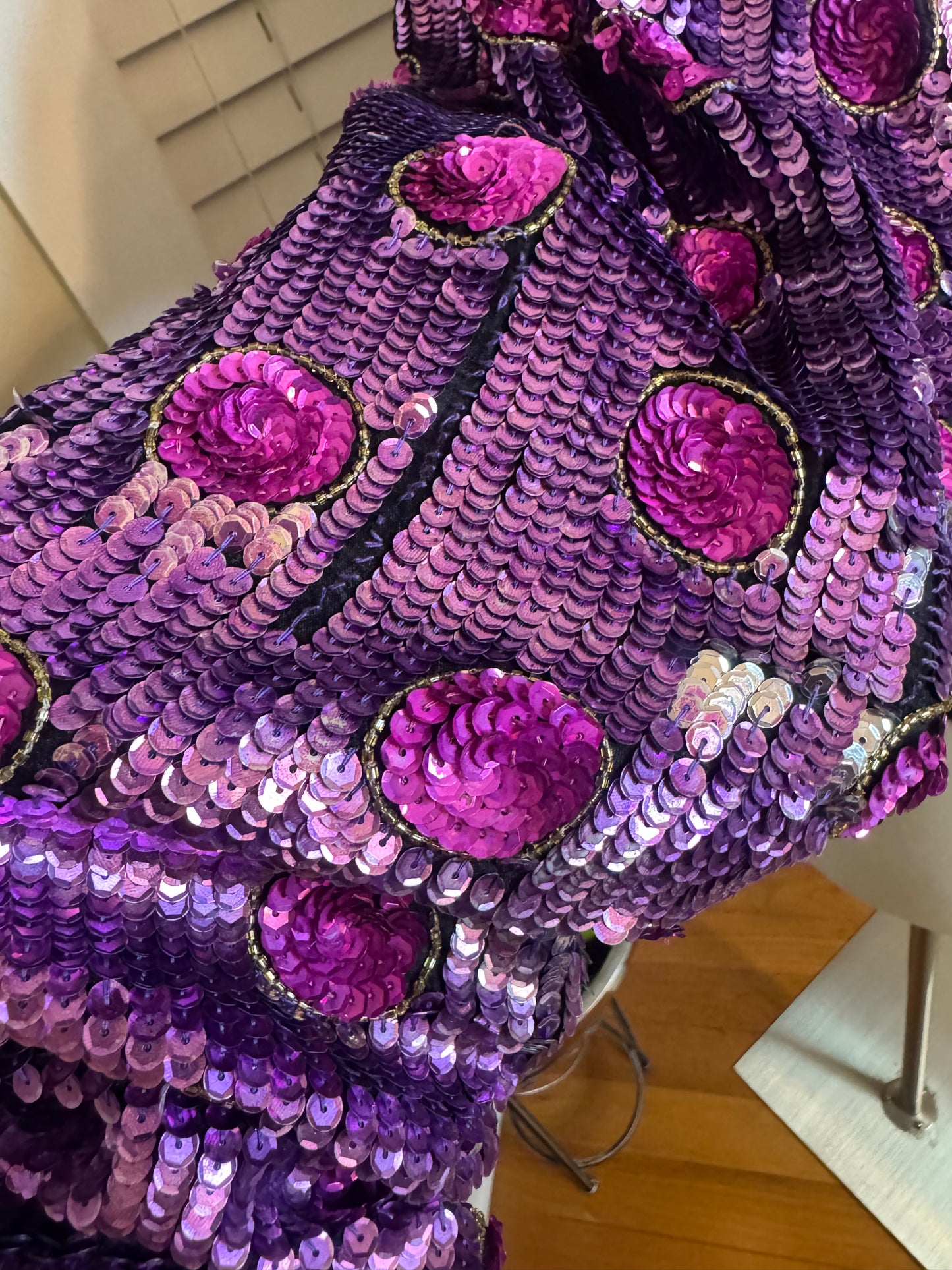 Rare Vintage Jewel Tone Bomber Jacket