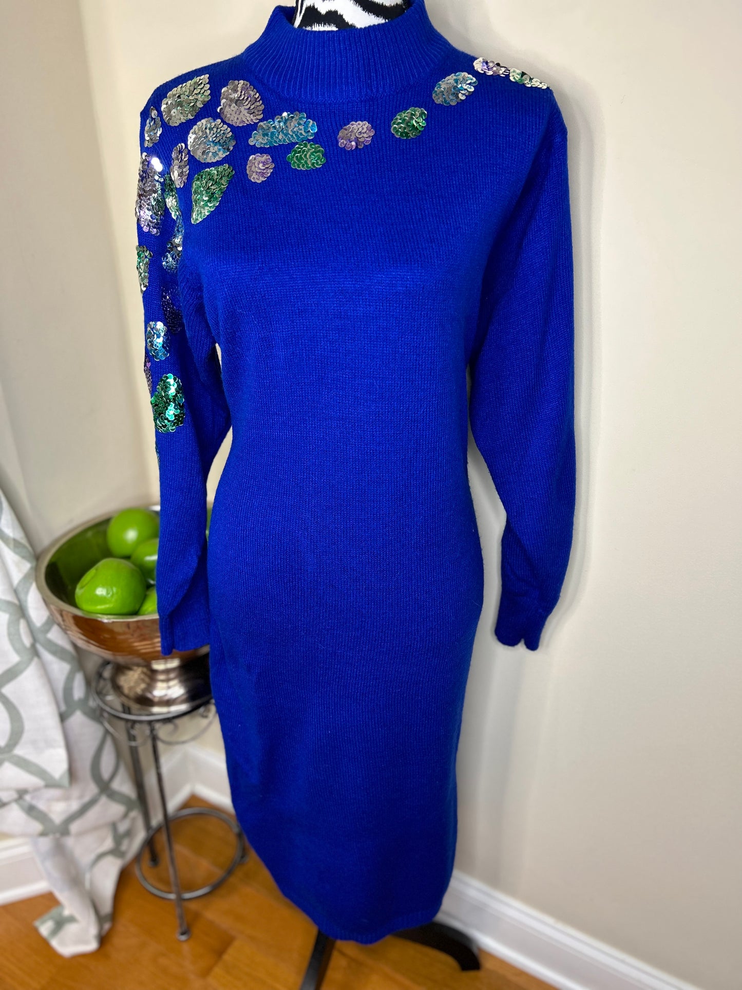 Vintage Dorian Sequin Print