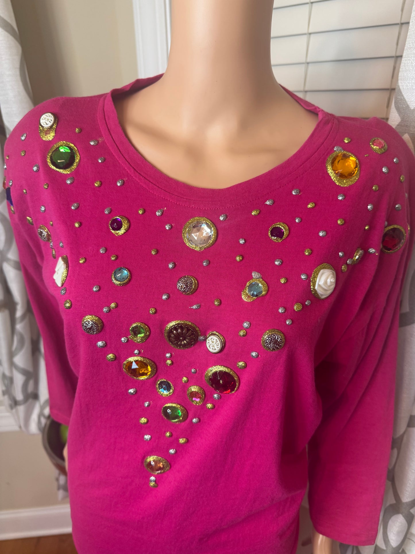 Casual Corner Bejeweled Pants Set