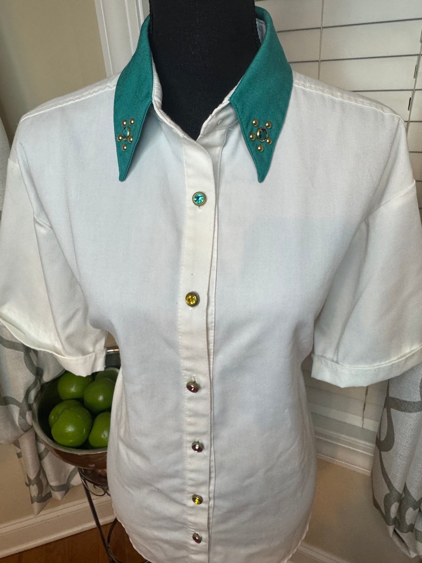Vintage Bejeweled Shirt
