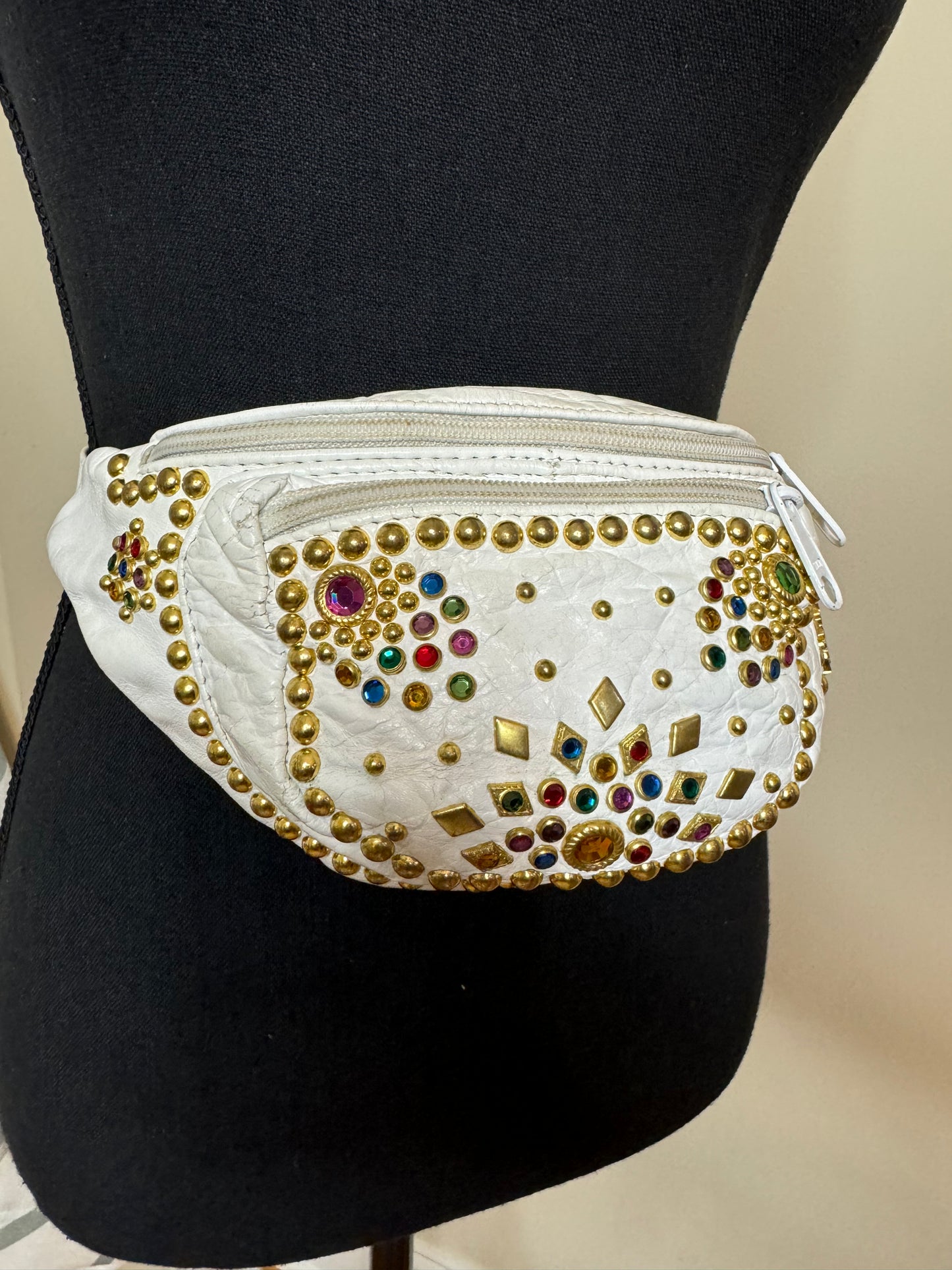 Vtg Kippy Bejeweled Fanny Pack
