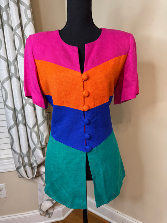 SANT FE Colorblock Blazer