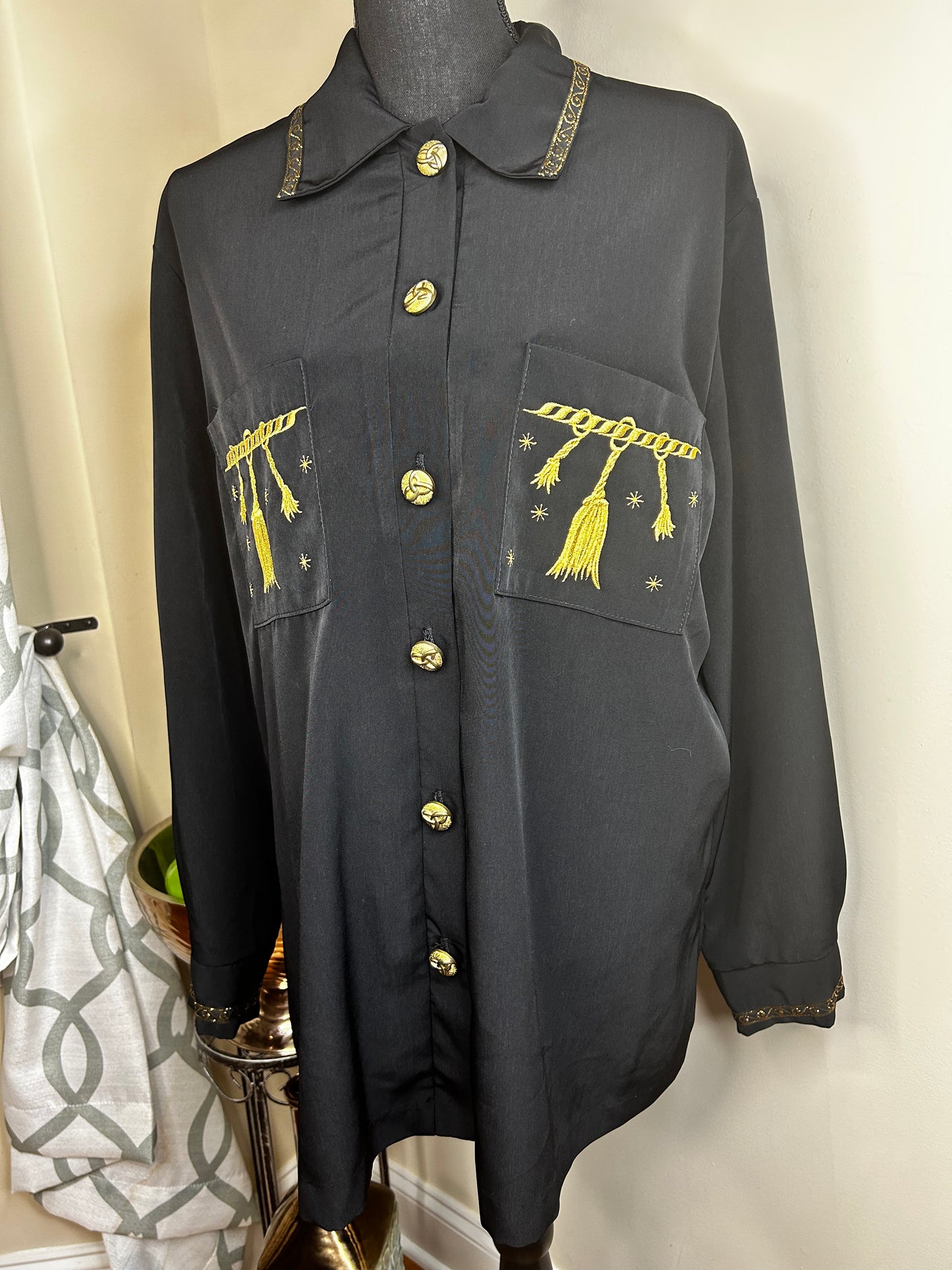 Silver Threads Vintage Shirt