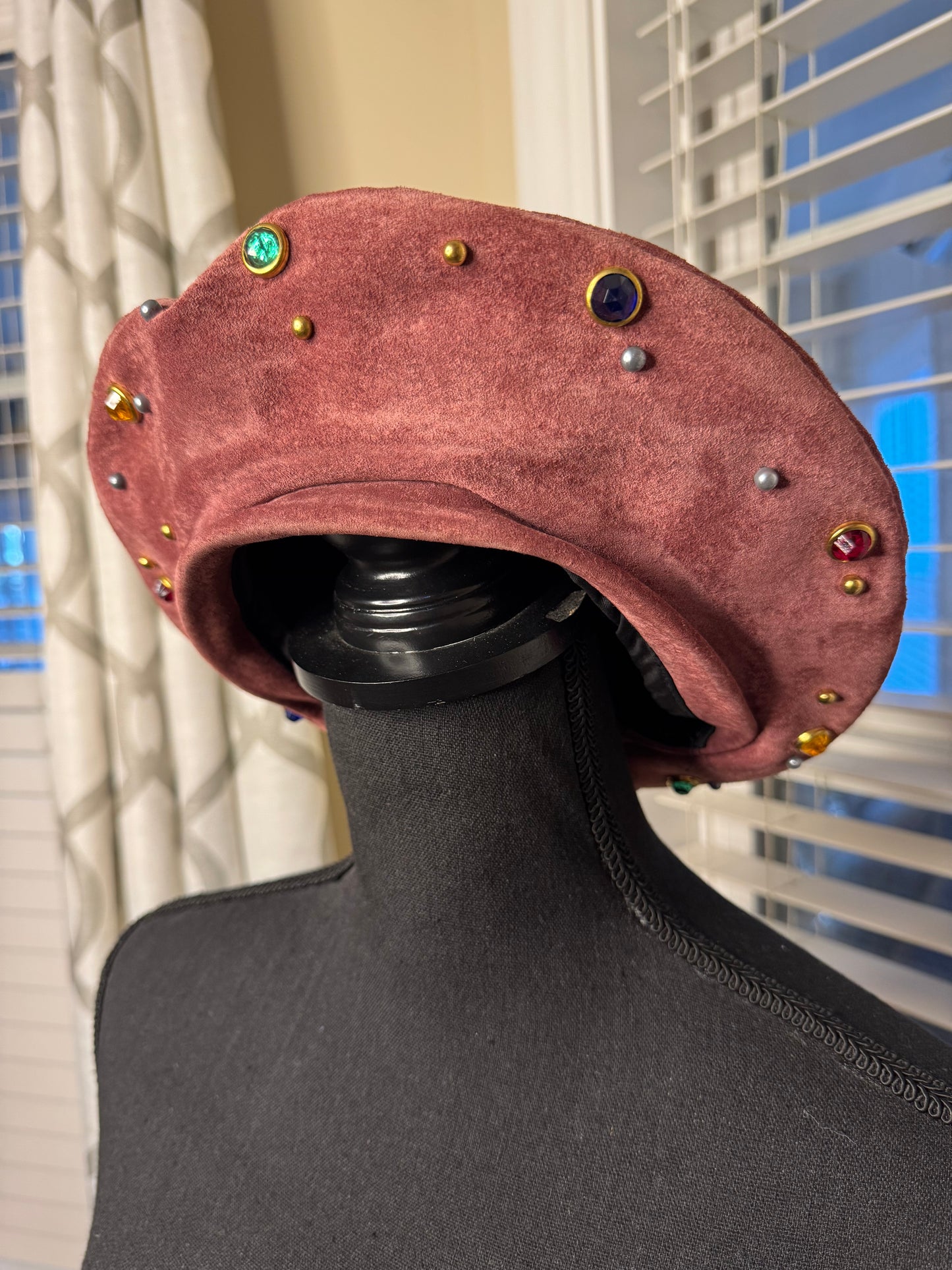 Whittall & Shon Bejeweled Beret